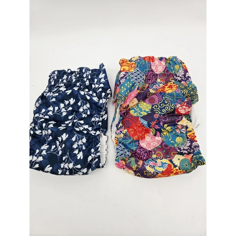 CuteBone‎ Dog Diapers Female Washable Large Lot of 2 Pack Reusable Size L
